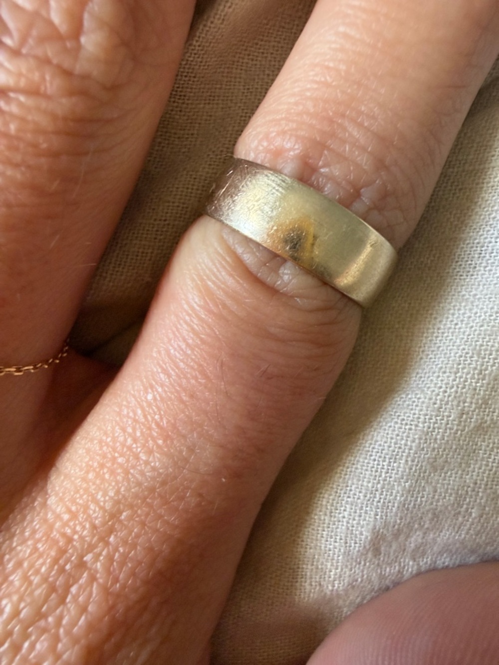 Vintage 10K Yellow Gold Wedding Band Ring Classic Comfort Fit